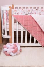 Дитячий постільний комплект Baby Veres Velour Princess (5 одиниць), бавовна-велюр